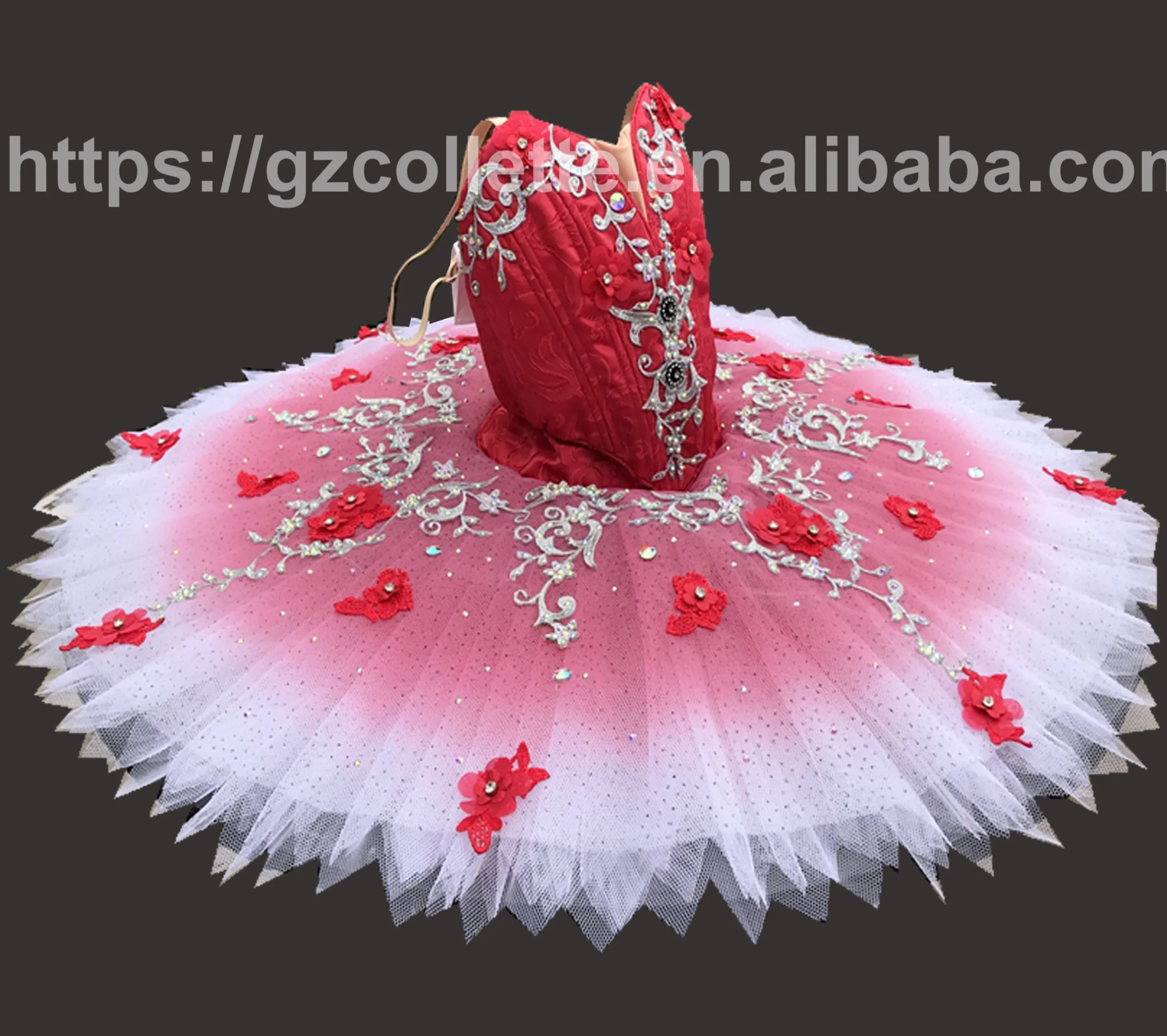 Girls ballet tutu  adult customized classical pink fairy dance dress  women competition 12 layers Ballet  tutu professional