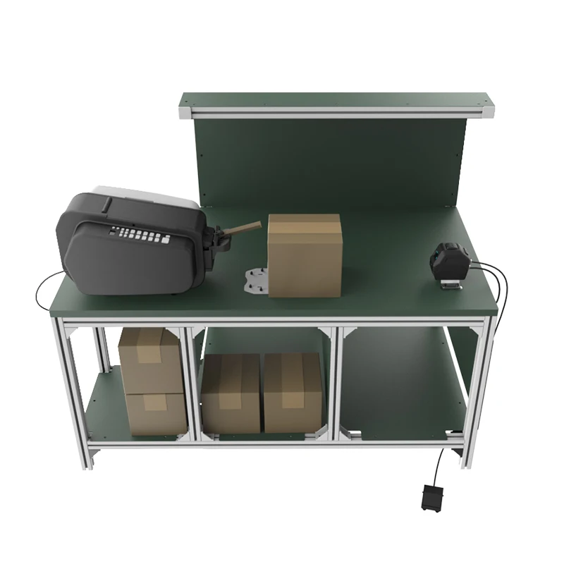 2024 New Automatic Tape Output Water Activated Kraft Paper Gummed Tape Dispenser Detector For Measure Carton Size