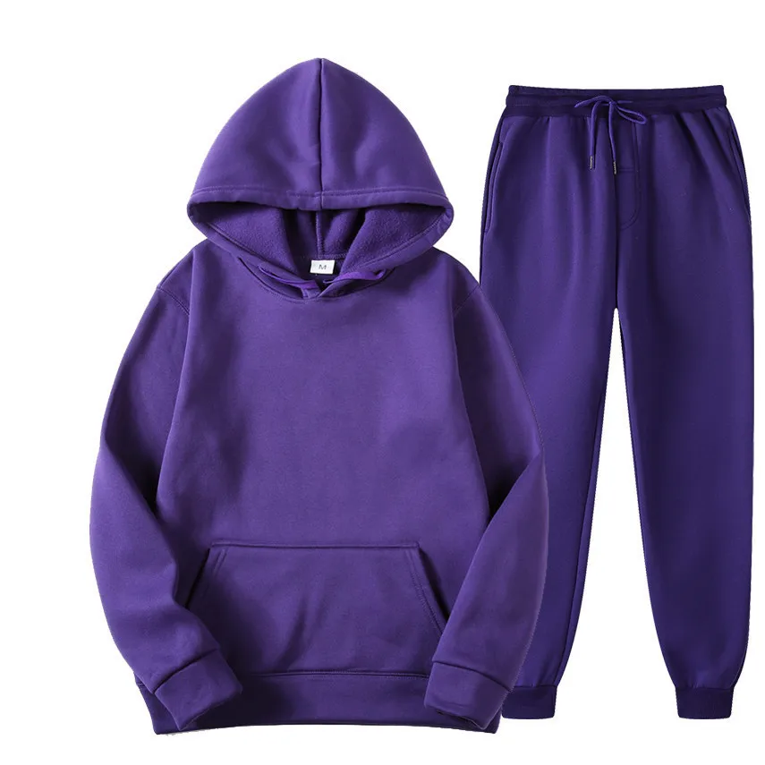 Sports Sweat And Hoodie Set 2 Piece Sweat Sets Plus Size Hoodies Tracksuit Long Sleeve Sweatshirts