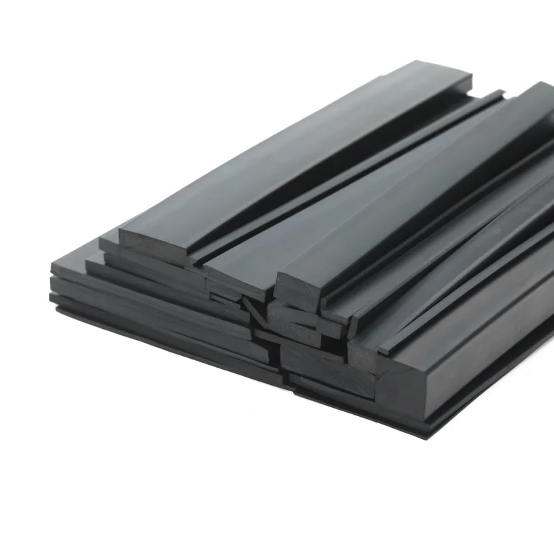 XHC Weather Resistant Square Rubber Gasket Dustproof Rubber  Extruded EPDM natural rubber foam squeeze extrusion