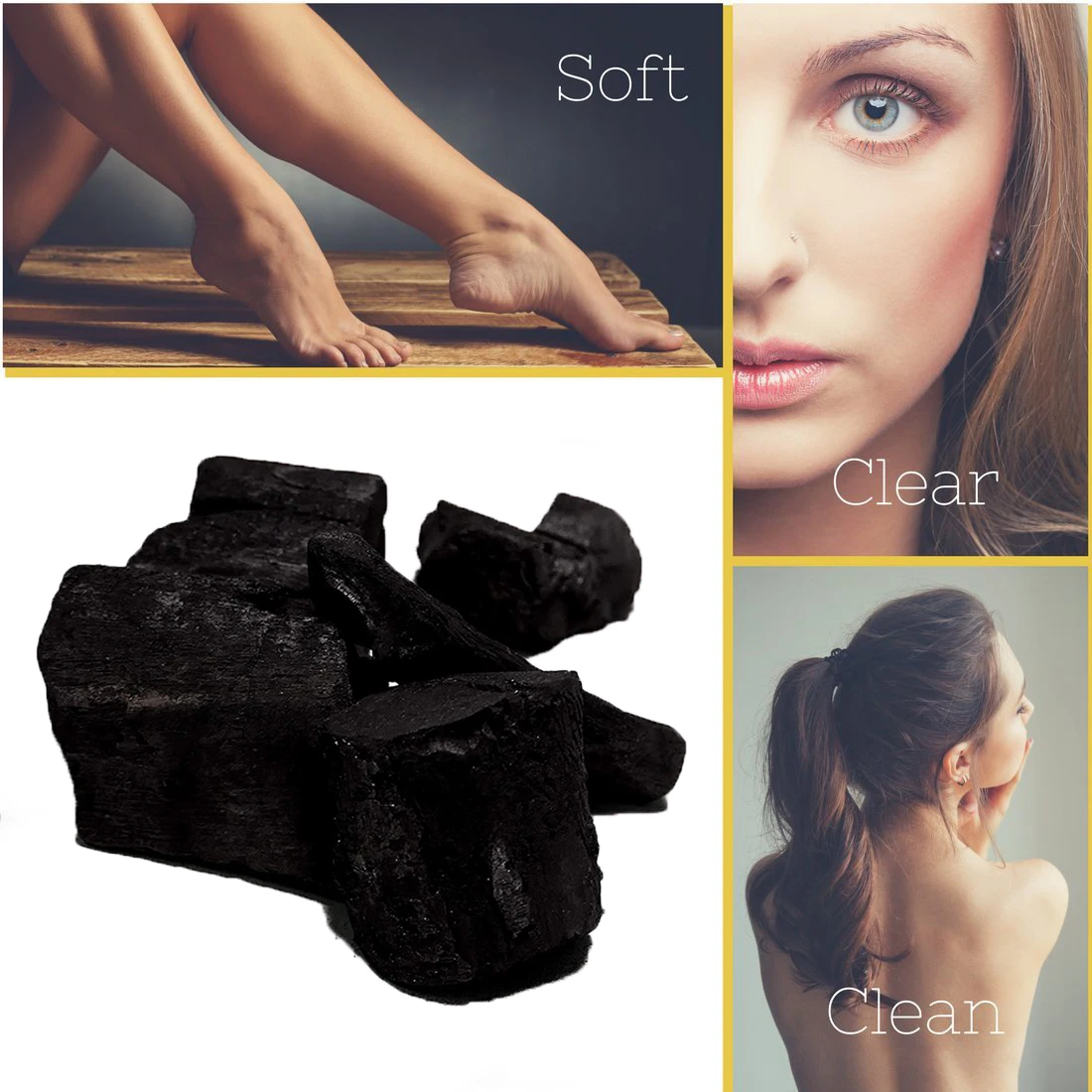 Лидер продаж, скраб для тела с активированным углем детоксикации и омоложения вашей кожи