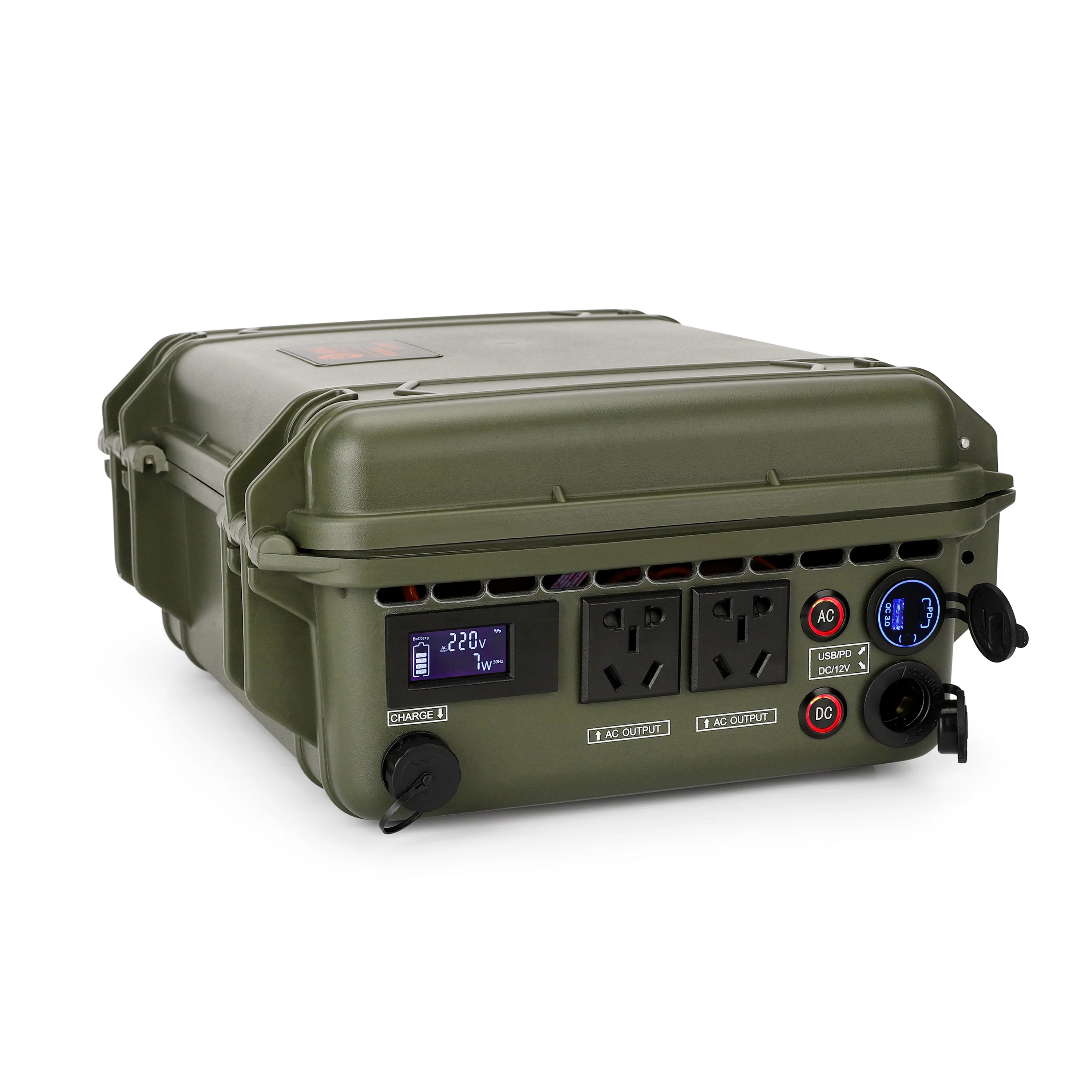 Quick charge 220v 2000w 1036wh off grid portable inverter generator for camping