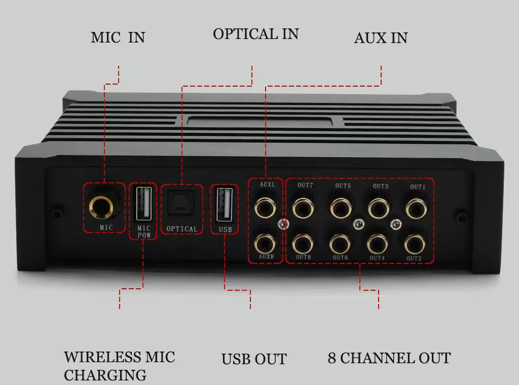 Factory Sale Various Complete System Digital Sound Processor Bulk Car Audio