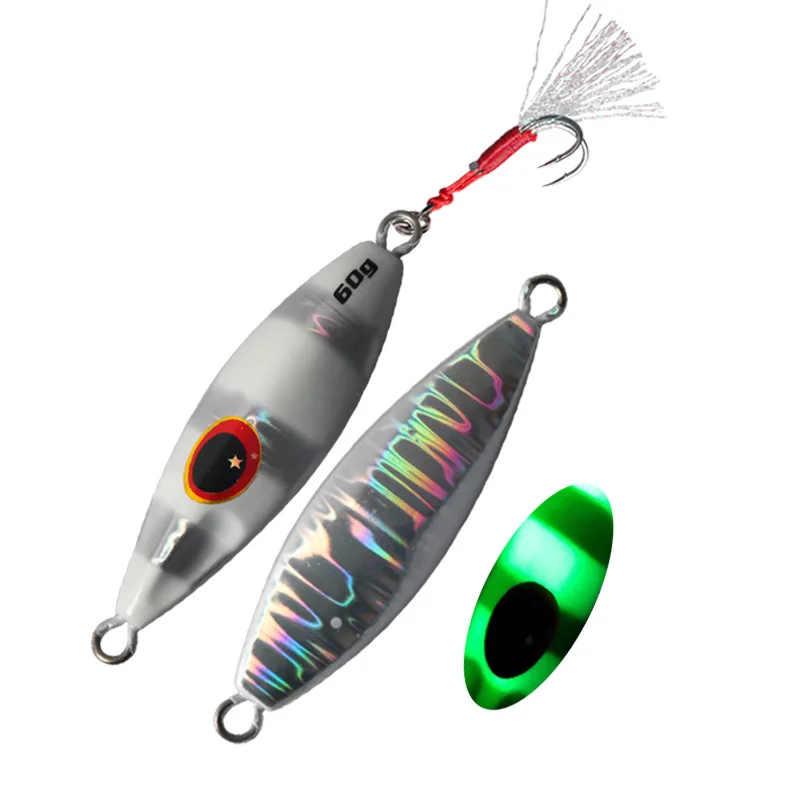 2023 Japan Jig Lure 10g-150g Bass Luminous Bee Fishing Slow Metal Jig Lure Offshore Jigging Lures