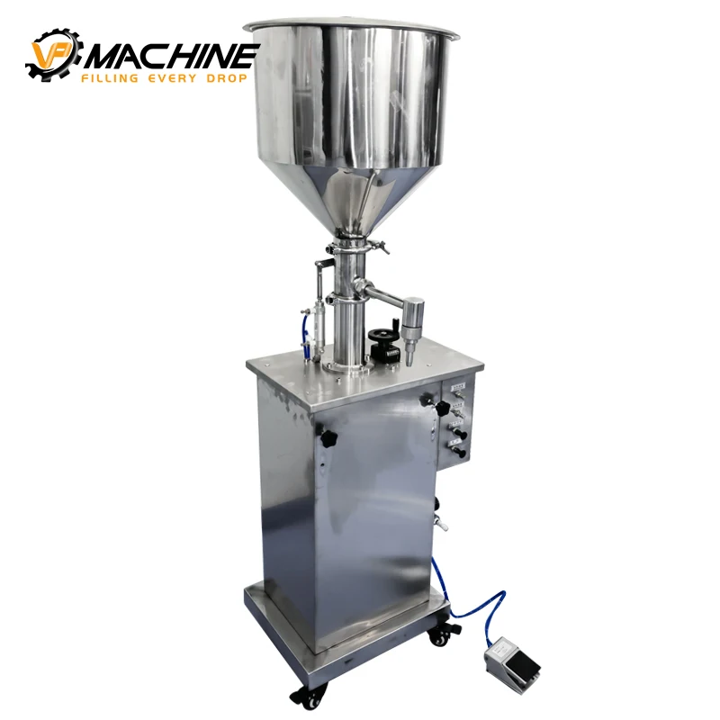 Factory direct price hot sale vertical semi automatic single head 5 litre liquid filling machine