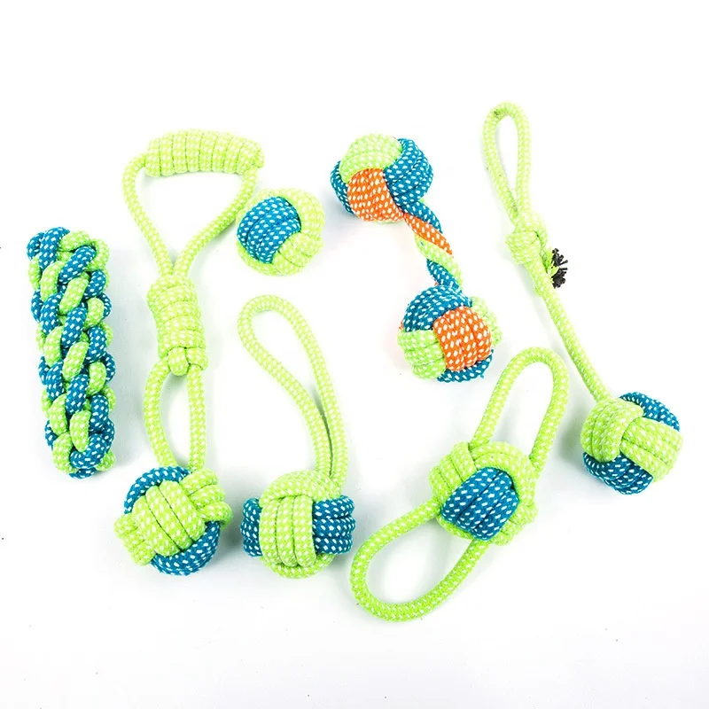 Small Dog Pet Chew Toy Plush Ball for Interactive Play