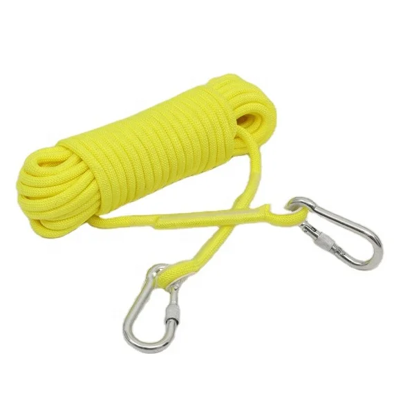 
Best polyester braid rope climbing wholesale climbing rope 12mm nylon treehouse climbing rope 