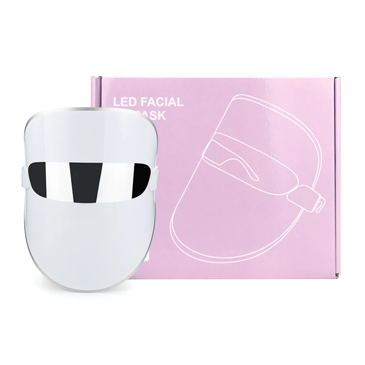 Led Facial Mask 7 Colors Pdt Facial Home Use Face Led Light Therapy Machine