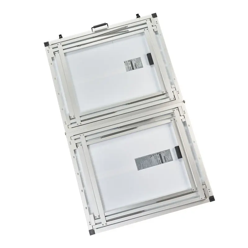 100 Watts Portable Foldable Solar Panels Table Outdoor Garden 100w Solar Picnic Table Power Charging Station for Cellphone