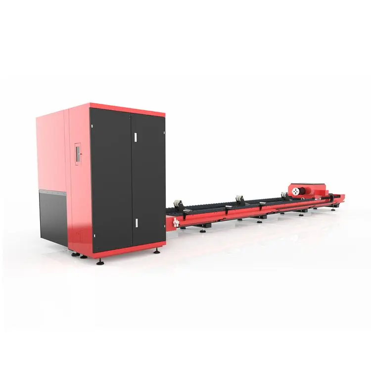 2021 New Design Cnc Sheet Metal Fiber Laser Cutting Tube Machine Aluminium Tube Cutting Machine Laser