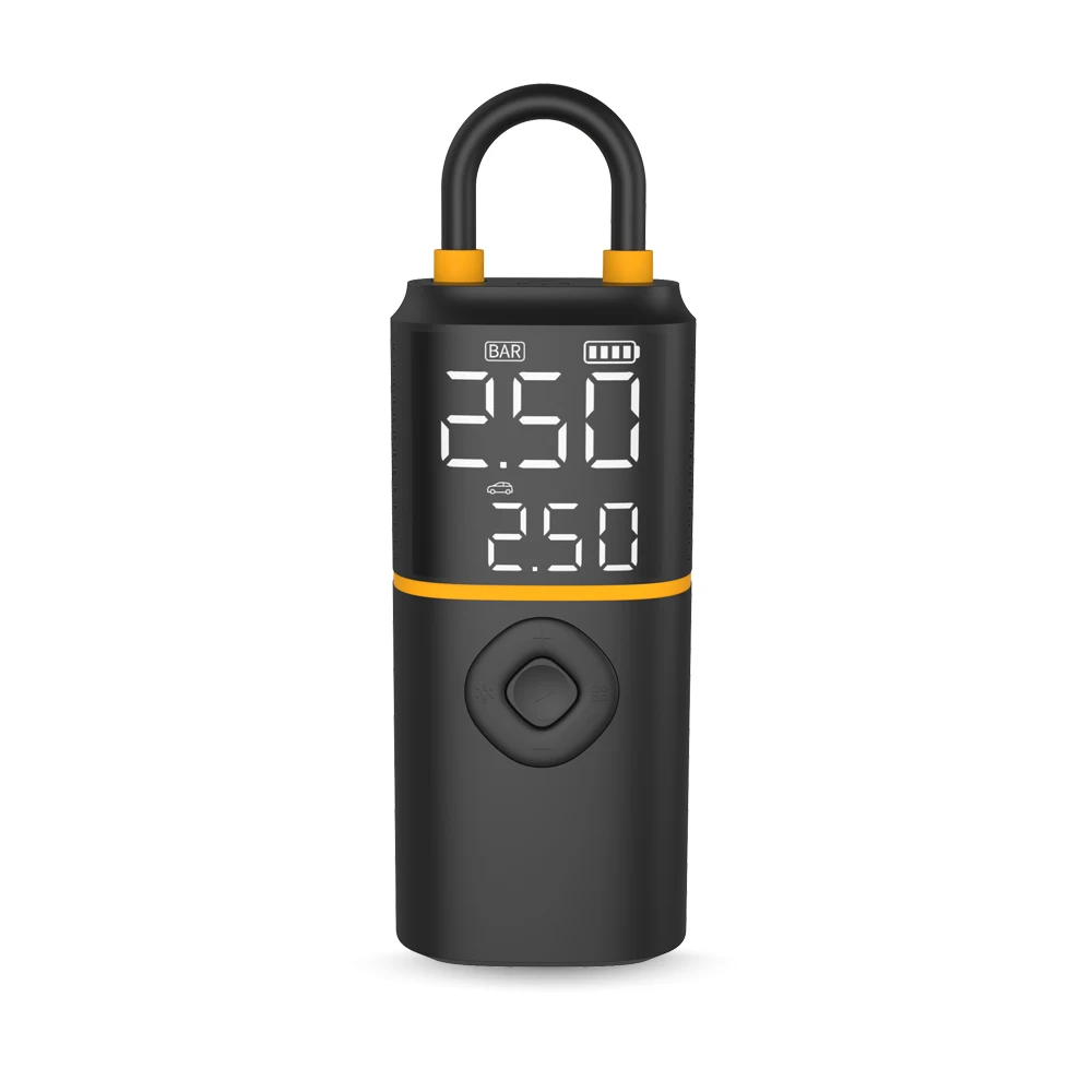 Battery Cordless Car Air Pump Compressor Auto Rechargeable Mini Portable Electric Wireless Bicycle Tire Inflators