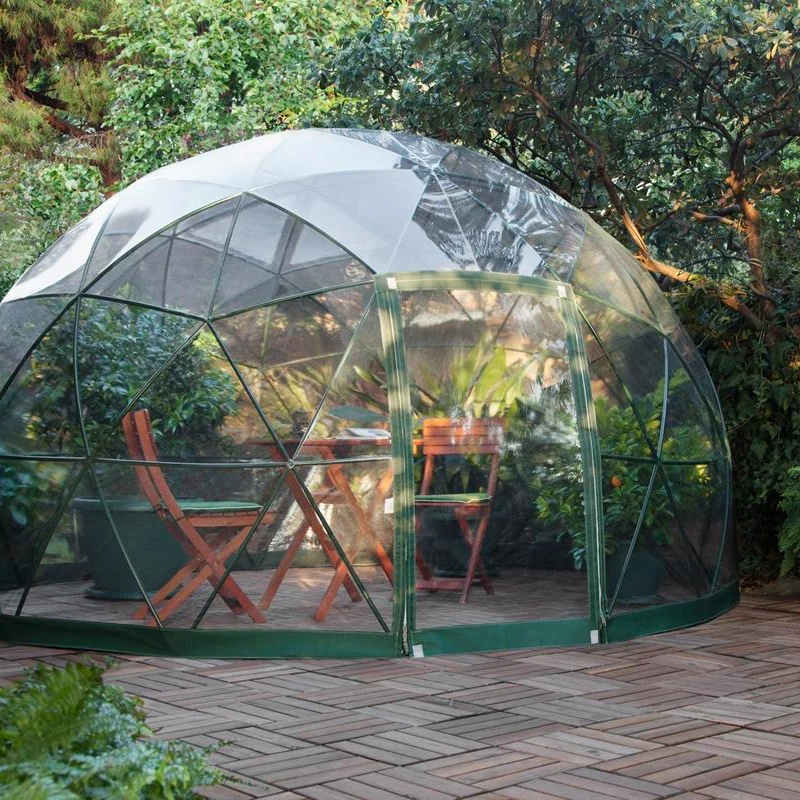 Роскошный прозрачный чехол Igloo из ПВХ для отдыха садовая купольная