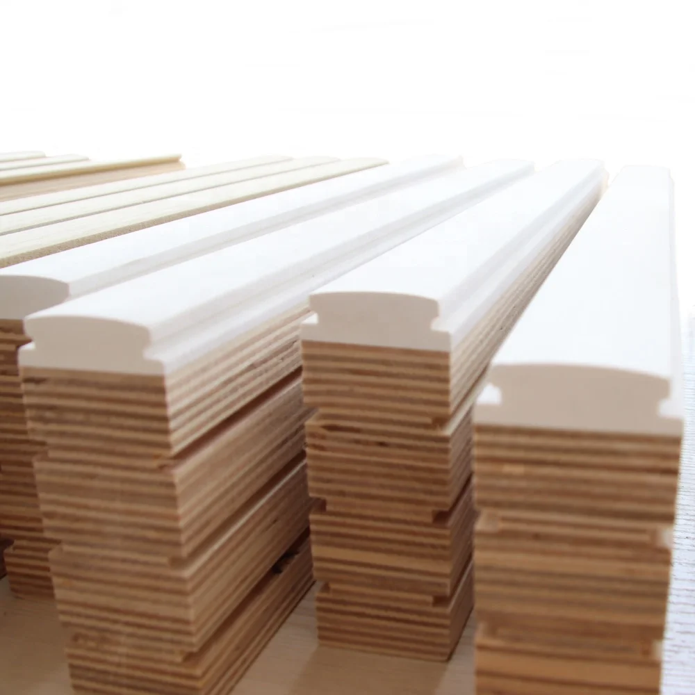 LVL Lumber for Roof Construction Wooden Birch Poplar LVL Timber Veneer Board Beam Pine