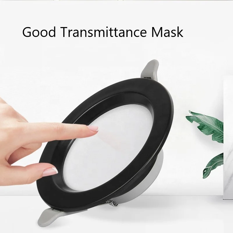 High Quality Downlights 3W 5W 7W 9W 12W 15W 18W 21W White Black Aluminium Shell Indoor Sitting Room LED Ceiling Light