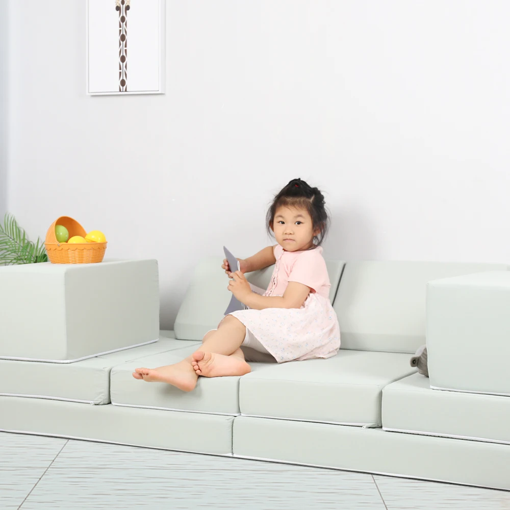 Modern refreshing high density foam kids sofa Comfortable Furniture Playing Sofa For Living Room bathroom sofa