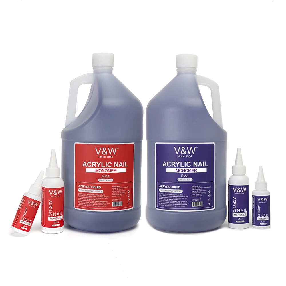 
Wholesale Quick-dry Acrylic Monomer EMA MMA Liquid For Acrylic Powder Acrylic Liquid Monomer Nail Liquid 