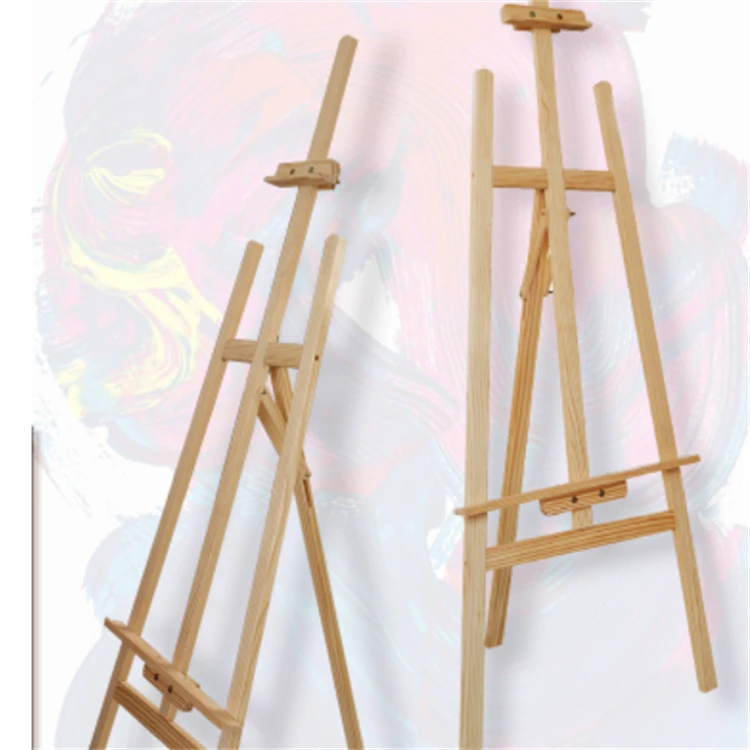 Factory High Selling Wholesale Best Art Wedding Painters Foldig Small Easel Stand Wooden Painting Easel