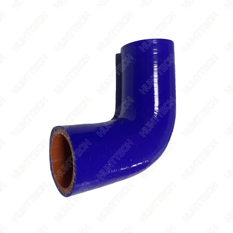 Hot Selling Flexible Truck Elbow Silicone Textile Braided Rubber Silicone Hose For Car