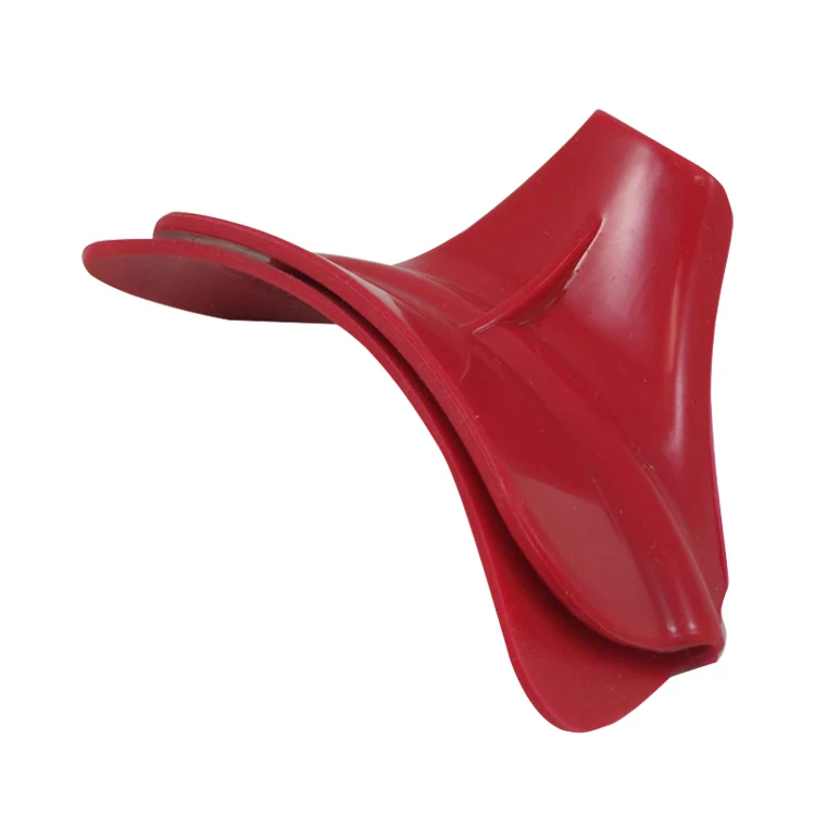 
Spill-Proof Kitchen Funnel Household General Use Colorful Easy To Use Pot Mouth Funnel Silicone Round Deflector For Liquid 