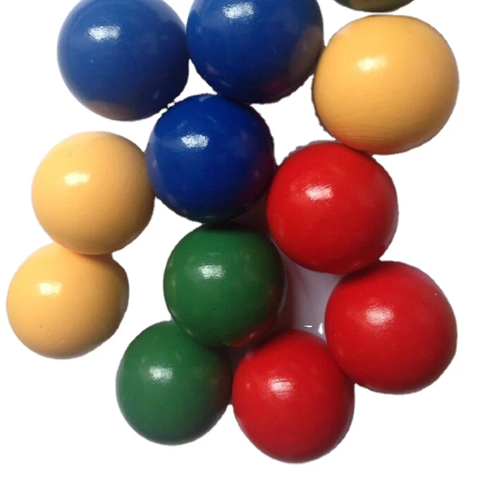 High quality Wooden bowling pins bowling ball for kids