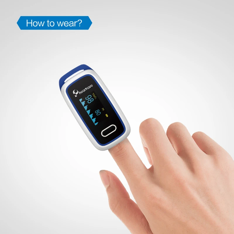 
Lepu medical 2020 latest finger clip pulse oximeter best quality hot sale fingertip pulse oximeter with bluetooth 