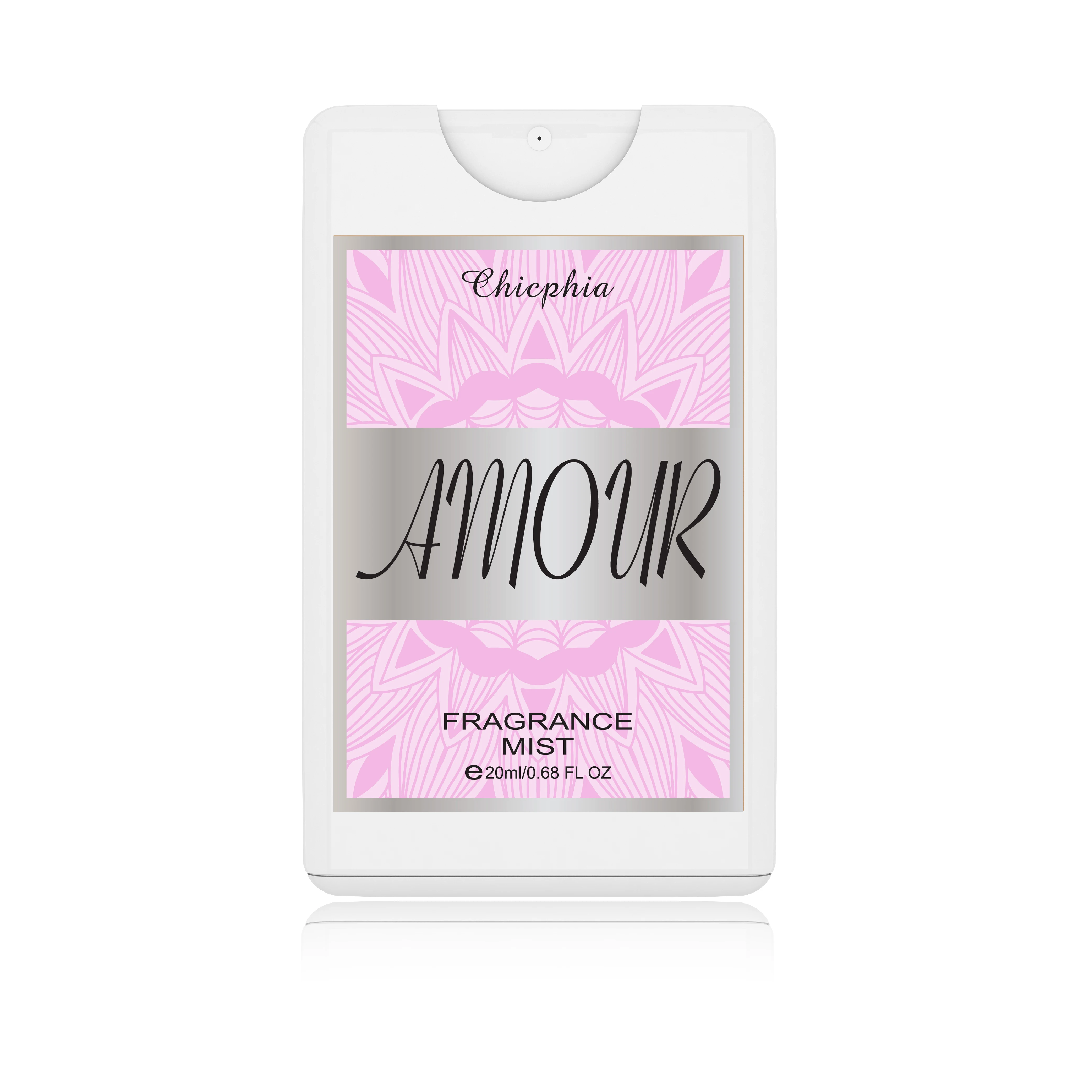 Wholesale 20ml Customized Men And Women Small Card Pocket Perfume Body Fragrance Mist