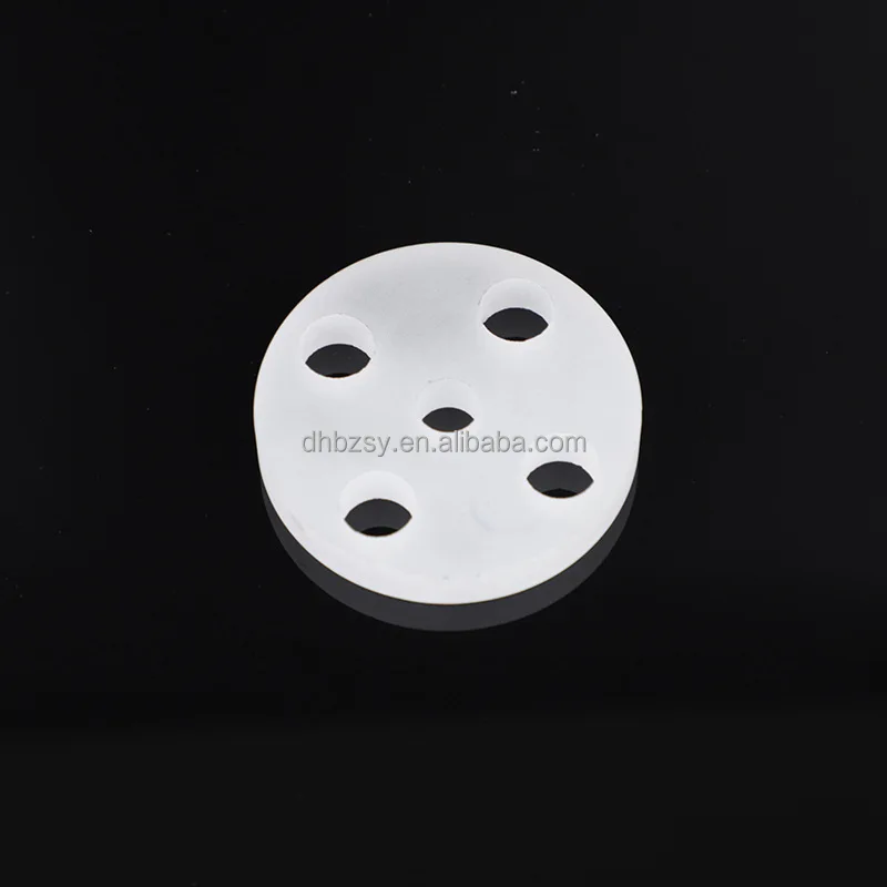 
Quartz plate quartz flange frosted quartz glass plate drilling and polishing high temperature and acid resistant substrate 
