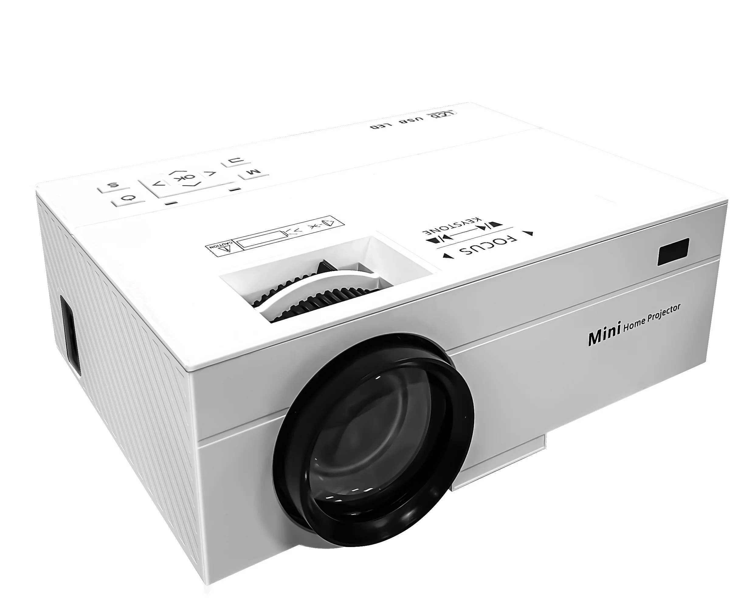 4K 1080P HD Projector WiFi 3D LED Mini Video Theatre Home Cinema Full HD  Android