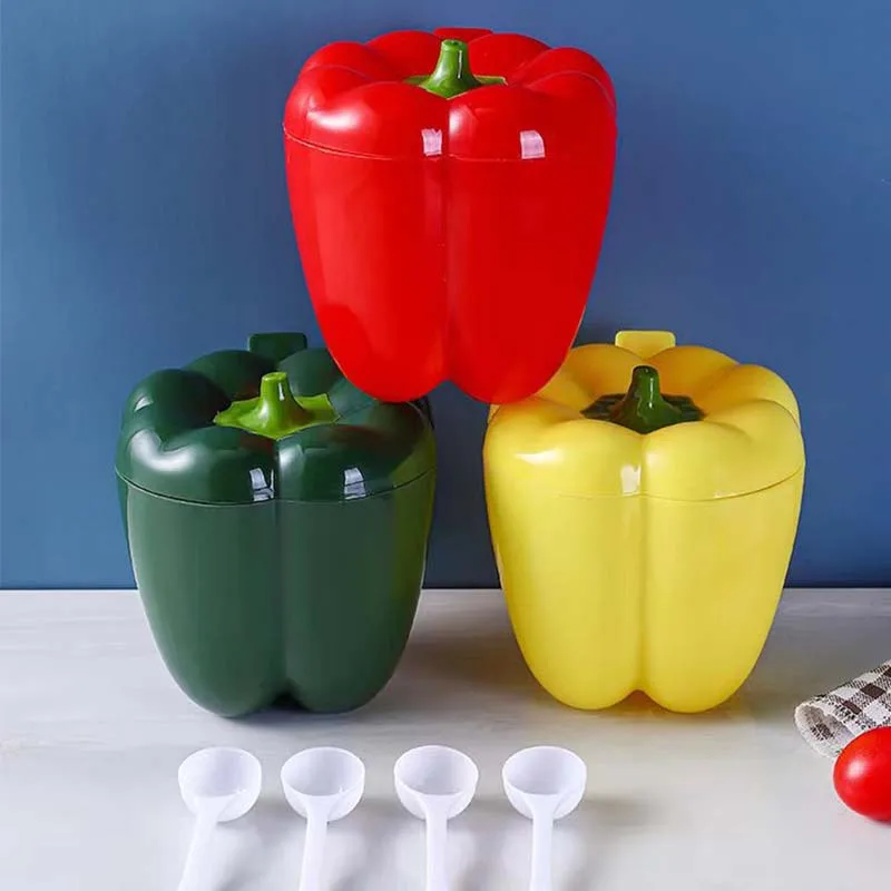 Новинка, четыре коробки в одном, многокомнатная коробка для специй