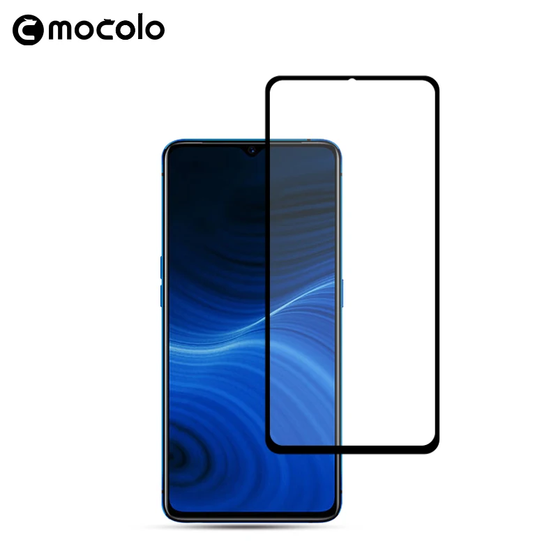 
Wholesale mobile phone tempered glass for OPPO Realme 6 glass full glue 2.5D premium quality screen protector 