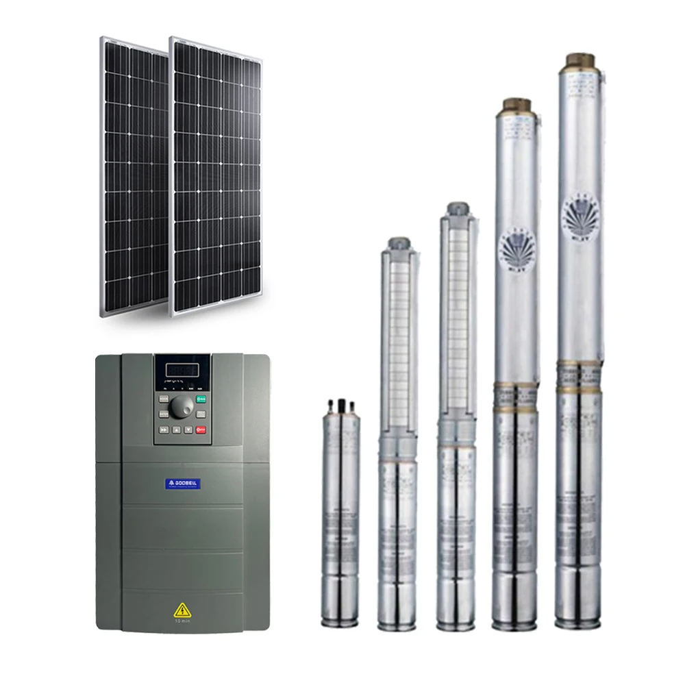 40HP 60HP 75HP 100HP Complete Solar Water Pumping Farm Irrigation System