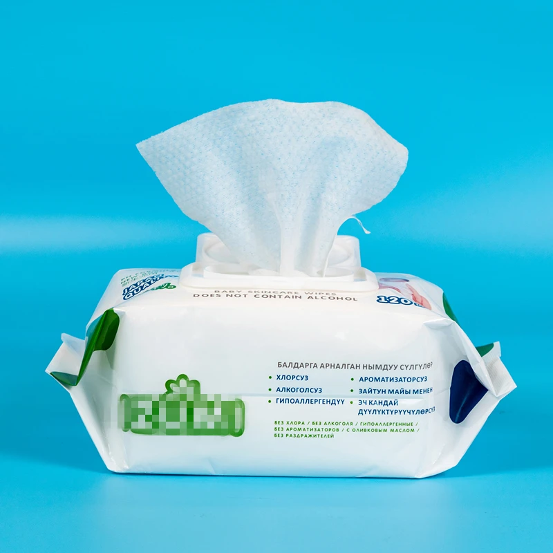Natural Cotton Wipes Special Nonwovens Cleaning Wipe Kitchen Wipes Made of Cotton Material
