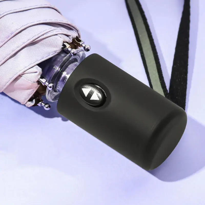 Japanese Dual-Purpose Business Umbrella Light Automatic Sunscreen with UV Protection Rain/Shine Customizable Logo Printing