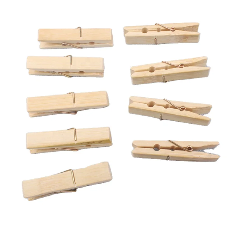 Heavy Duty Outdoor Clothespins for Hanging Clothes Wooden Clips Large Close Pin