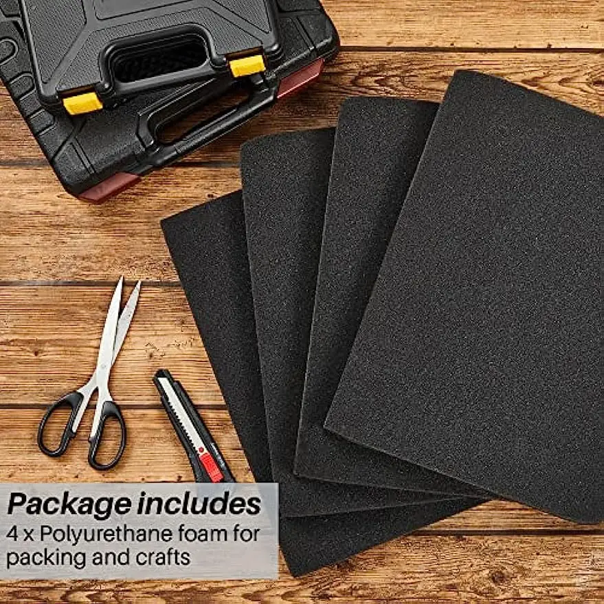 YOIWEI Eco-Friendly Polyethylene Foam Sheet Protective Sponge Padding for Case Packing Toolbox Storage Crafts