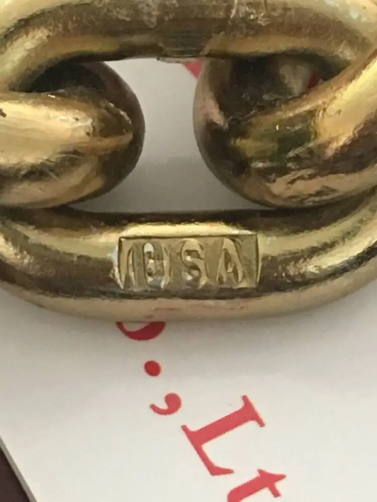 G80 chain  electroplated  zinc coated Grade80 welded alloy steel  lifting chain