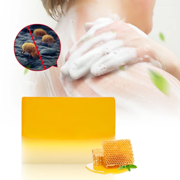 Private Label Organic Natural Vegan Anti Acne Skin Care Lightening Exfoliating Face Body Whitening Handmade Bath Honey Soap