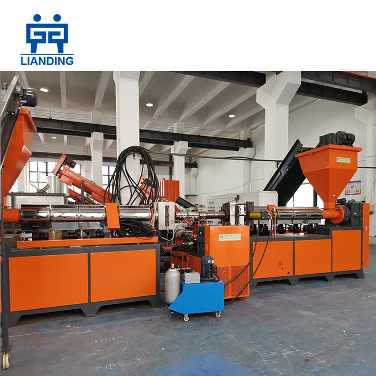 Plastic Recycling Granulator Machine for Waste Film Bags Pellet Making Pelletizing Line