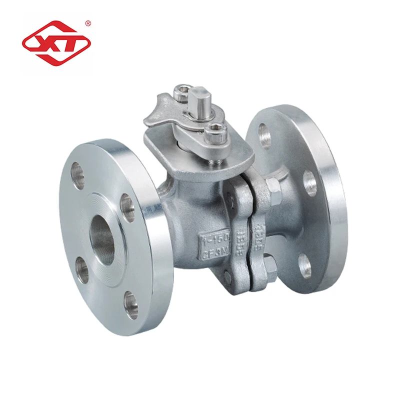 Профессиональное производство API Фланцевый Шаровой кран среднего давления CF3M, шаровой кран из нержавеющей стали