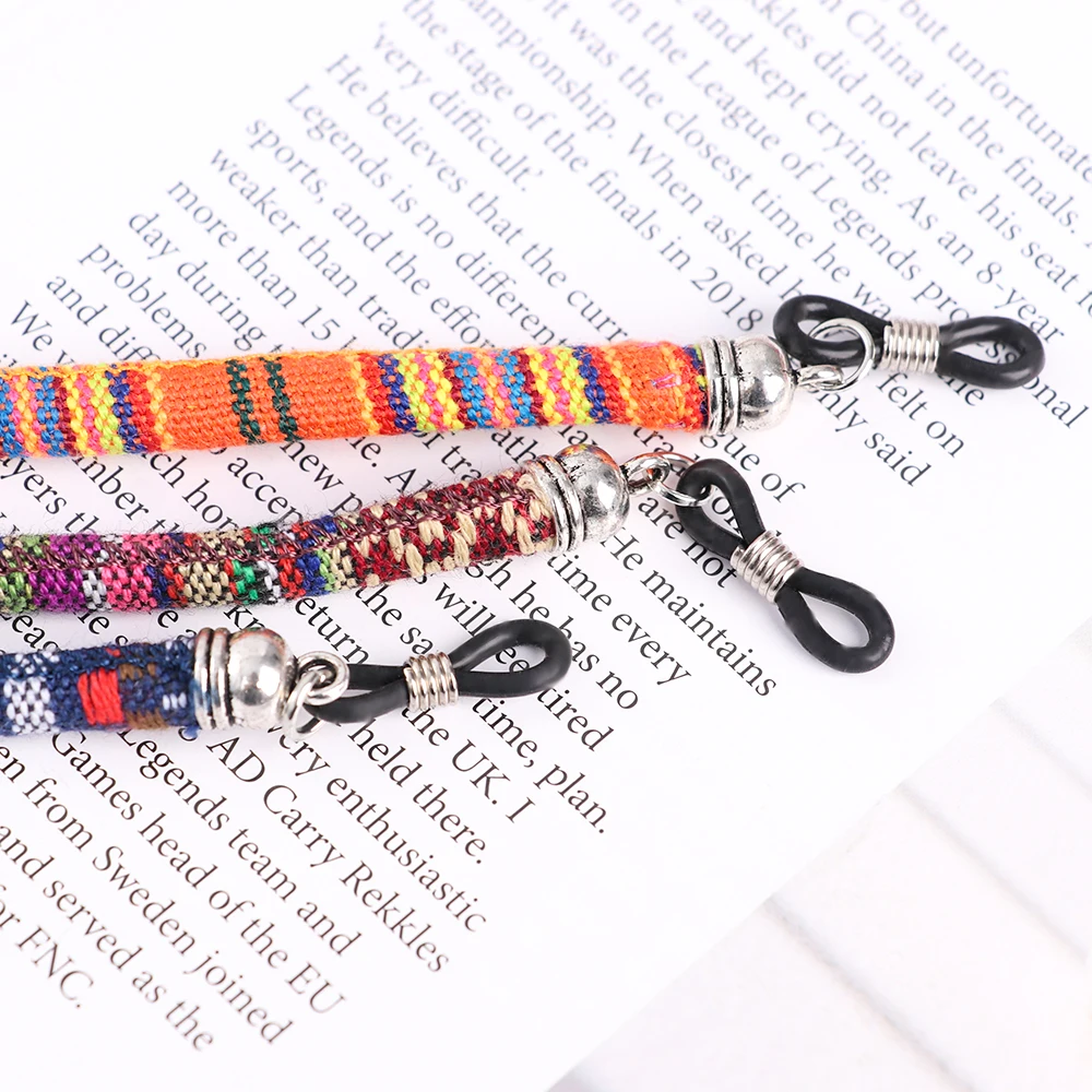Glasses Chain Holders Ethnic Style Rope Eyewear Lanyard Retainer Cord Sunglasses Strap For Women