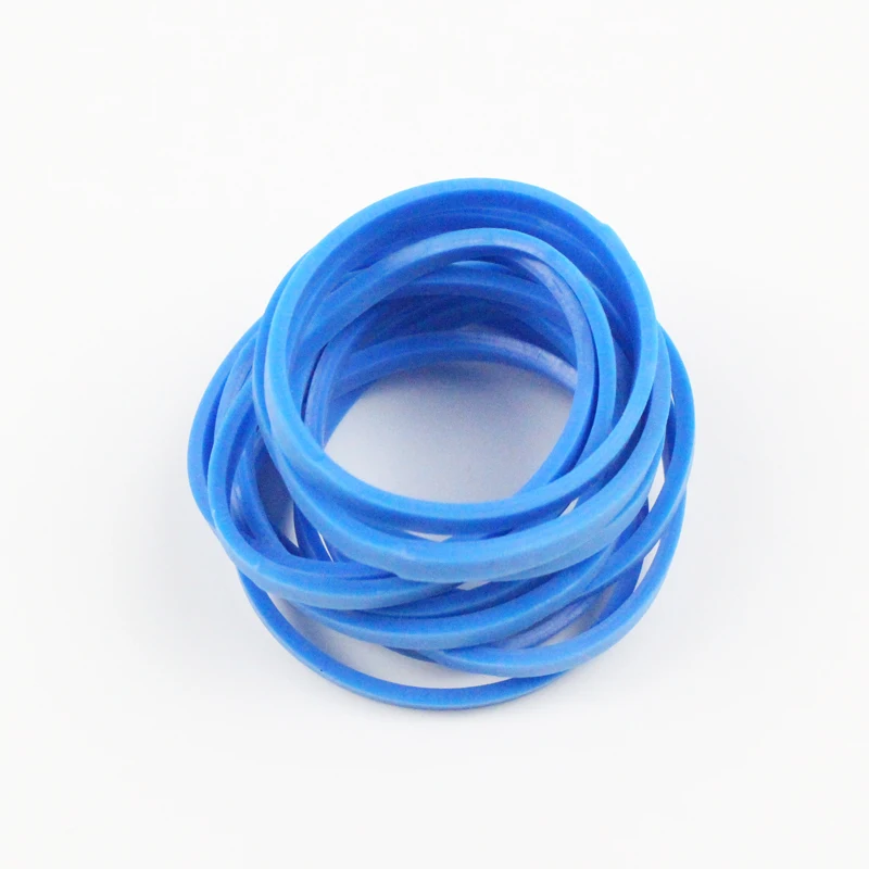 Manufacturer wholesale color TPR high quality durable high elastic office stationery rubber bands