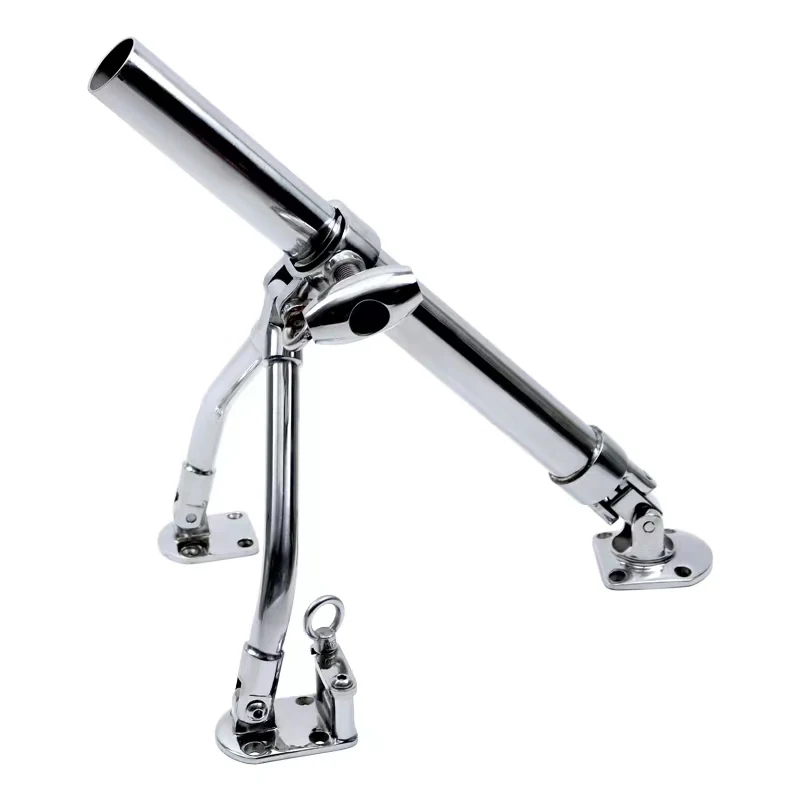 Shanghang Pair of Fishing Rod Holder Boat Rods Holder Folding Holder with knob and base Adjustable Fishing Rod Racks