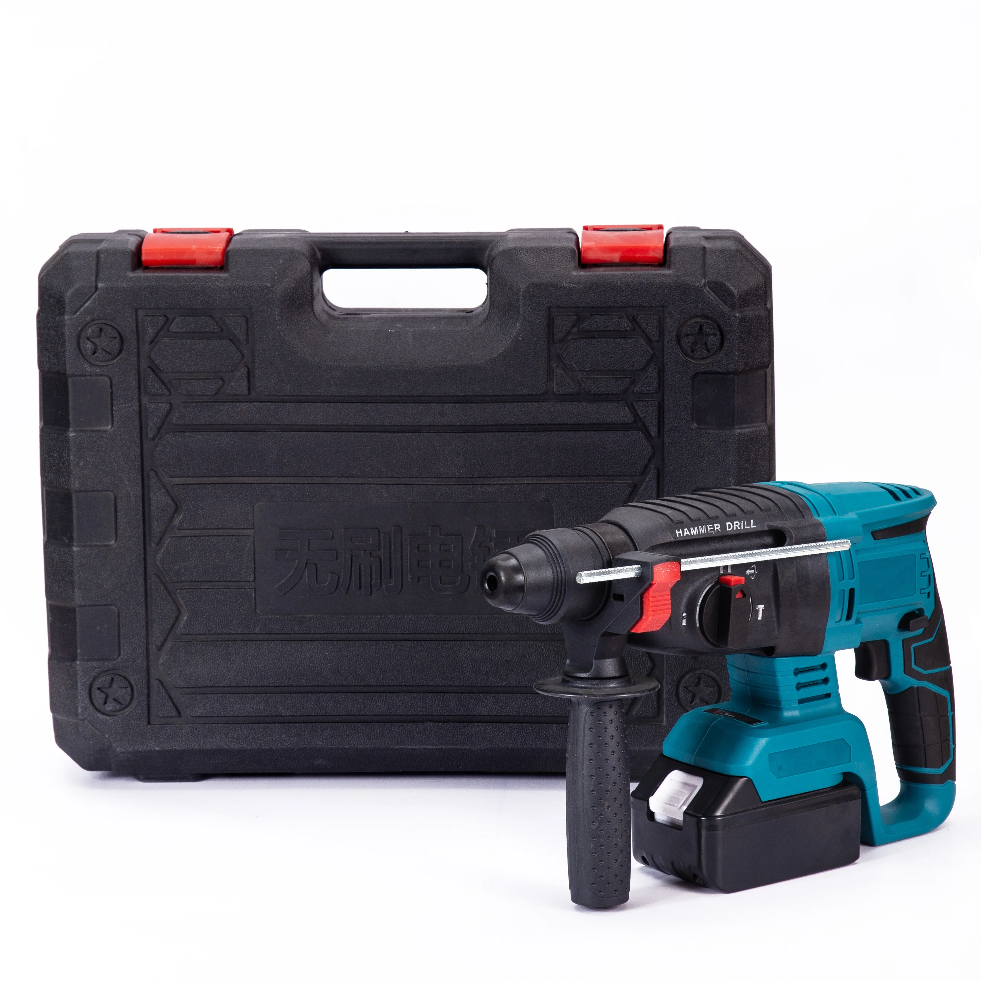 TIAIS T80611 Cordless Power Tools Rechargeable Lithium Battery Rotary Hammer 21V Cordless Brushless Hammer Drill