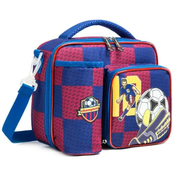 Custom Color and Pattern Insulated Lunch Bag for Kids Mermaid Spaceman Waterproof Cooler Bag for Picnic