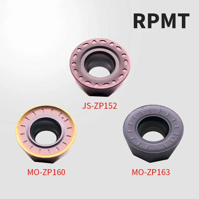 MaiFix Lathe Machine Tool Holder Milling Cutter Round Nose Carbide Inserts With RPMT 1204 10T3 08T2 ZP152 ZP201 CNC