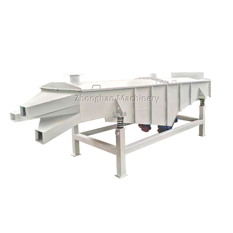 Industry active charcoal powder screening machine linear sand soil vibrating sieve shaker for sale