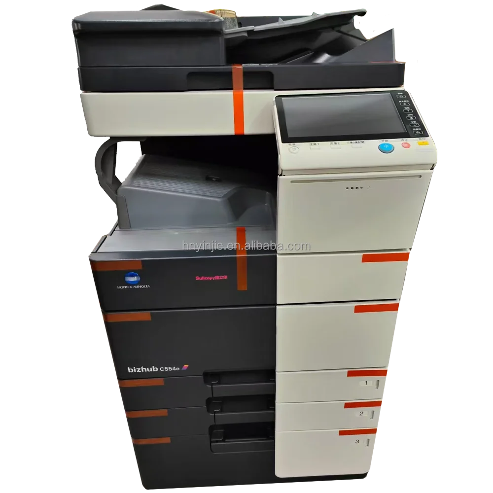 Office Equipment Send hand Photocopier Machine A3 size Remanufactured Color Lase Printer for Konica Minolta BHC554E
