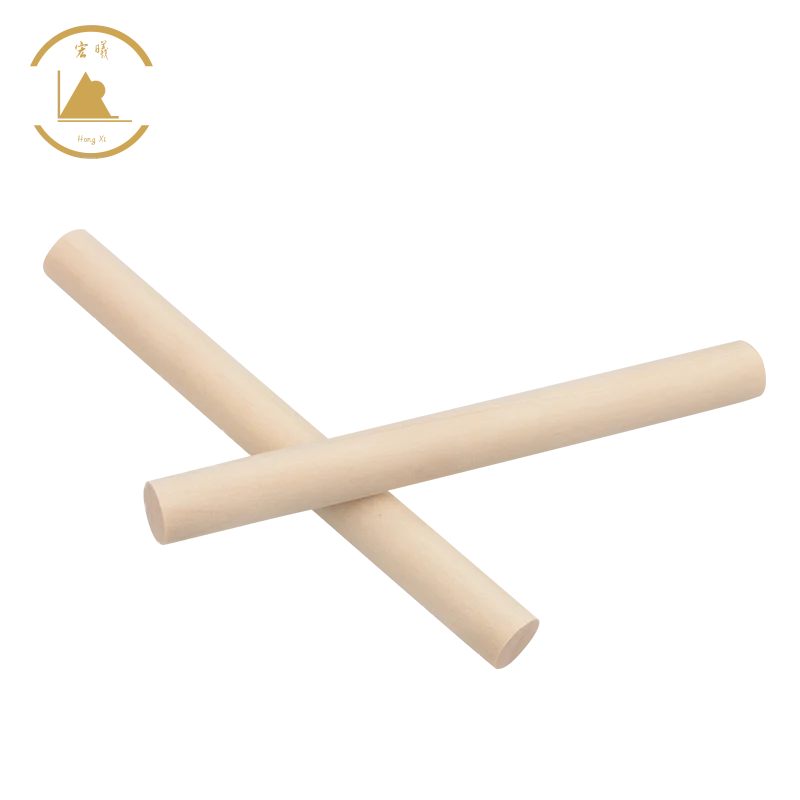 Прямая поставка с завода, Готовые Деревянные дюбели, березовые деревянные круглые палочки, прямые и гладкие для рукоделия «сделай сам» и индивидуальных размеров