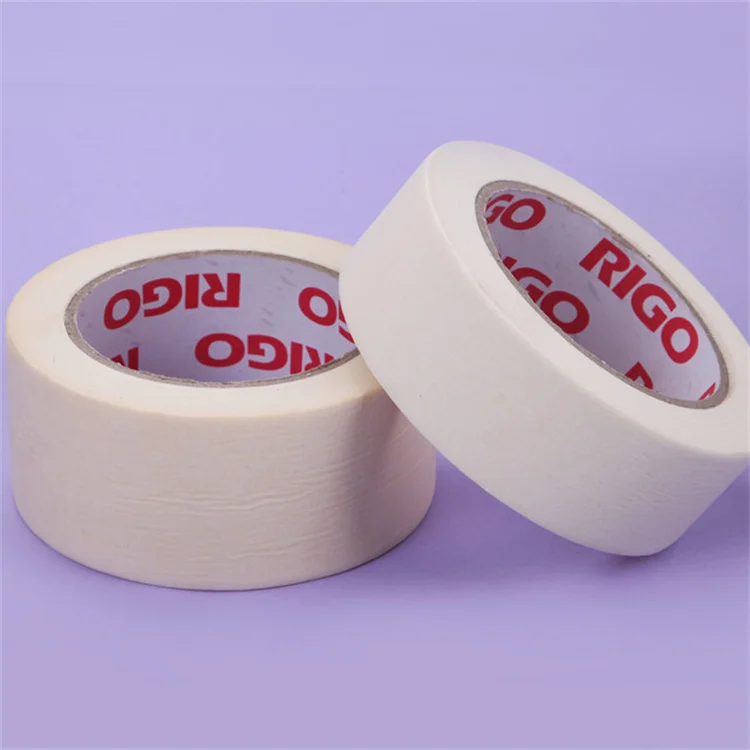 high quality painter masking tape no residual masking paper tape 1/2'   1-1/2' and 1inch 2inch  3/4inch width for auto paint