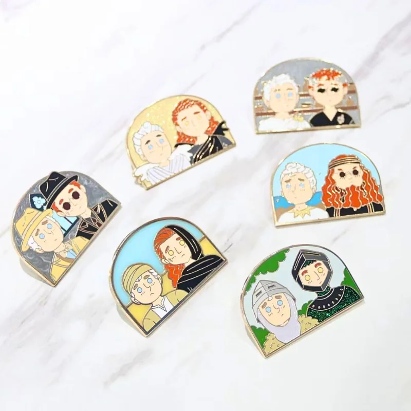 No Minimum 3D Metal Badge Manufacturer Cartoon Cute Anime Metal Soft Hard Custom Enamel Pin Lapel Brooch Pin Custom